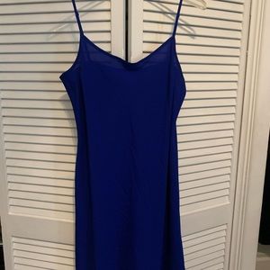 DKNY blue Chiffon Dress